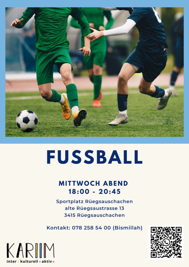 Flyer Fussball FC Kariim